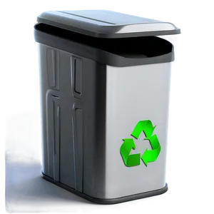 Recycling Bin With Compartment PNG 06212024