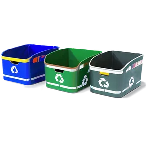 Recycling Bin With Compartment PNG 99