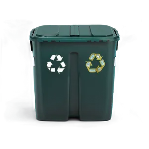 Recycling Bin With Compartments PNG 06212024