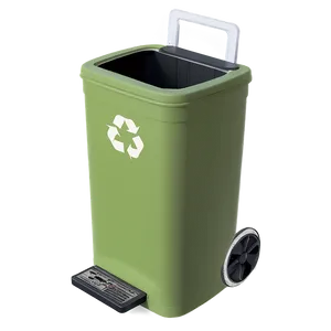 Recycling Bin With Foot Pedal PNG Wsf90 PNG