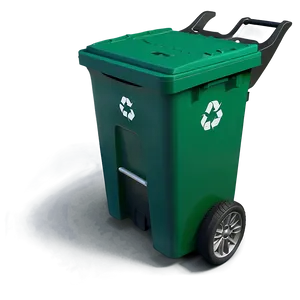 Recycling Bin With Wheels PNG 63