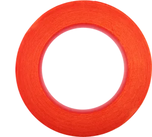 Red Adhesive Tape Roll PNG image