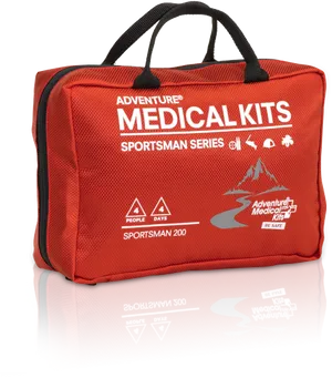 Red Adventure Medical Kit Sportsman Series PNG image