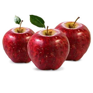 Red Apple D PNG image