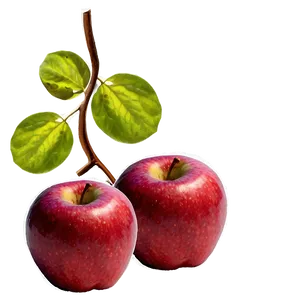 Red Apple Png Ivh12 PNG image