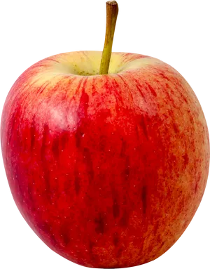 Red Apple Single Fruit PNG image