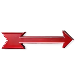 Red Arrow Left Turn Png 06132024 PNG image