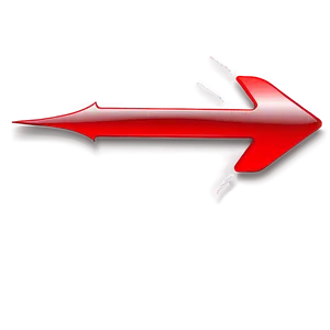 Red Arrow Shape Transparent Png 05262024 PNG image