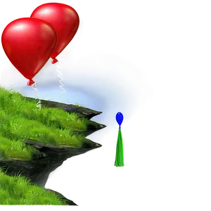 Red Balloons In Nature PNG Deo79 PNG