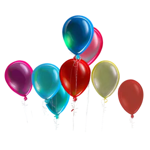 Red Balloons PNG Dgu