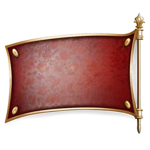 Red Banner A PNG