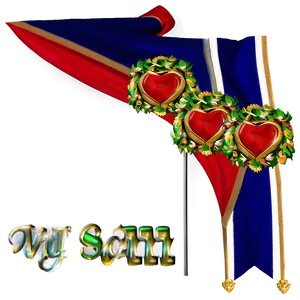 Red Banner B PNG