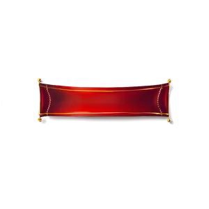 Red Banner For Advertisement PNG 4