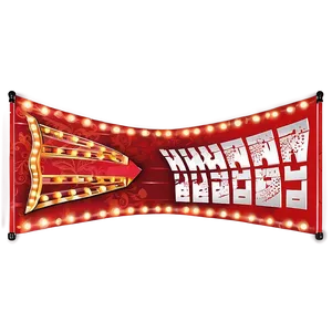 Red Banner For Advertisement PNG Fkp14 PNG