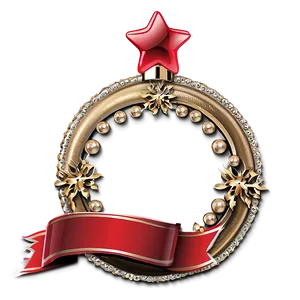 Red Banner For Christmas PNG 28 PNG