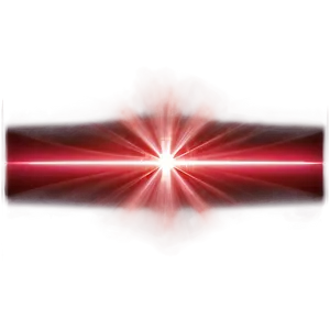 Red Beam Light Flare PNG Yni PNG