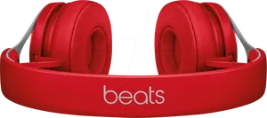 Red Beats Headphones PNG