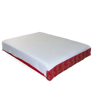 Red Bed Sheet PNG 06272024