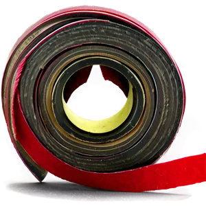 Red Binding Tape PNG 06132024 PNG