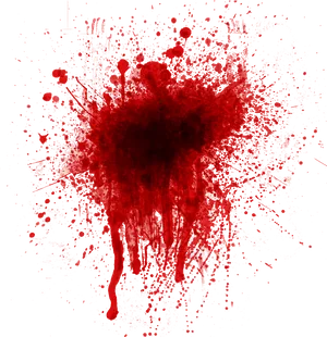 Red_ Blood_ Splatter_on_ Black_ Background PNG image