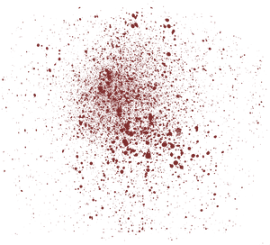 Red Blood Splatter Pattern Dark Background PNG image