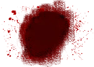 Red Blood Splatter Texture PNG image