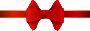 Red Bow Tie Black Background PNG image