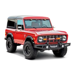 Red Bronco PNG Nha21 PNG