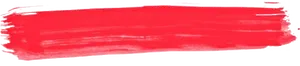 Red Brush Stroke Texture PNG