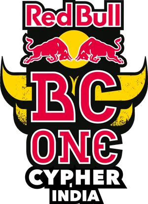 Red Bull B C One Cypher India Logo PNG image