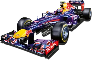 Red Bull Racing Formula One Car PNG image