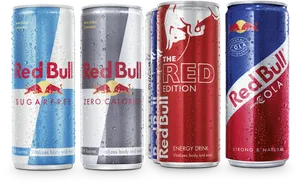 Red Bull Variety Pack PNG image