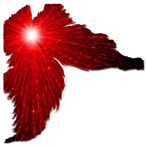 Red Burst Lens Flare Png 06122024 PNG image