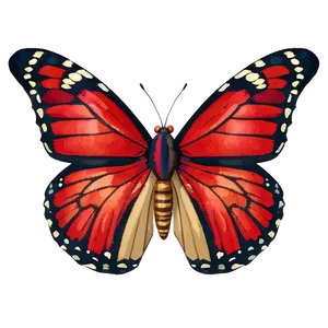 Red Butterfly Emoji PNG 61 PNG