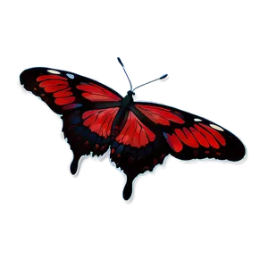 Red Butterfly Icon Png Rhk51 PNG image