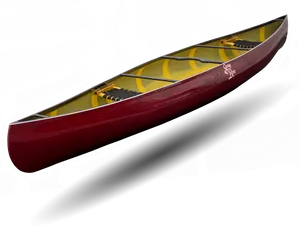 Red Canoe Transparent Background PNG image