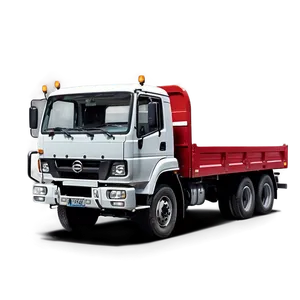 Red Cargo Truck PNG 37