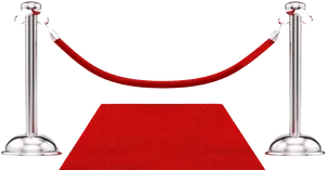 Red Carpet Entrance Setup