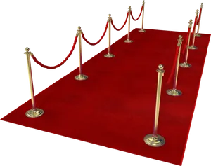 Red Carpet Event Entrance PNG image