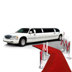 Red Carpet Limo Png Sxu8 PNG image