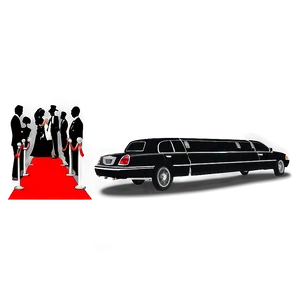 Red Carpet Limo Png Vmc83 PNG image