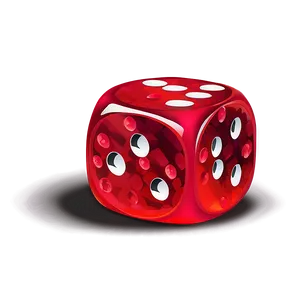 Red Casino Dice Png Qmp PNG image