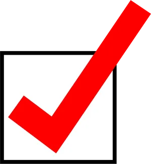 Red Checkmark Graphic