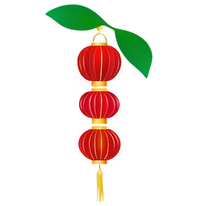 Red Chinese Lantern Png 75 PNG image