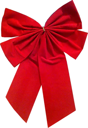 Red Christmas Bow Decoration.png PNG image