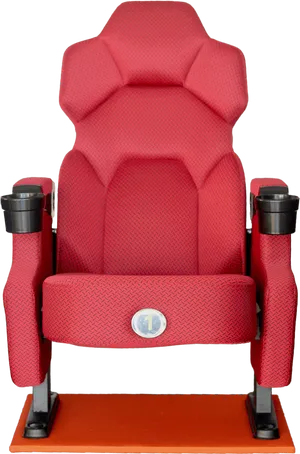 Red Cinema Chair Modern Design