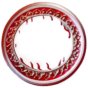 Red Circle Decoration Png Poh PNG image