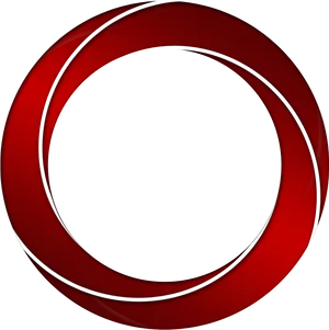 Red Circle Logo Design PNG image