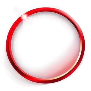 Red Circle With Light Effect Png Dob66 PNG image
