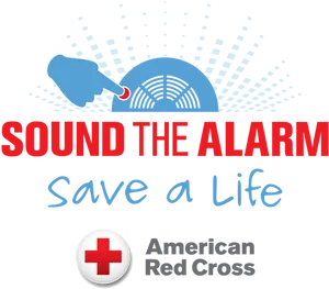 Red Cross Sound The Alarm Campaign PNG image
